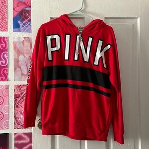 PINK Xs Red sweatshirt